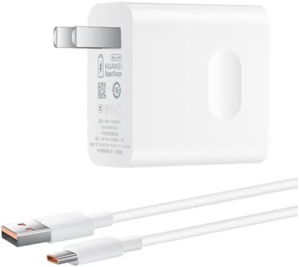 HUAWEI Supercharge Wall Charger (Max 66 W) 6A USB Type-C Premium Quality | Universal Compatibility | 8Layer Safety Protection，Mobile Phones, Tablets,Headphones
