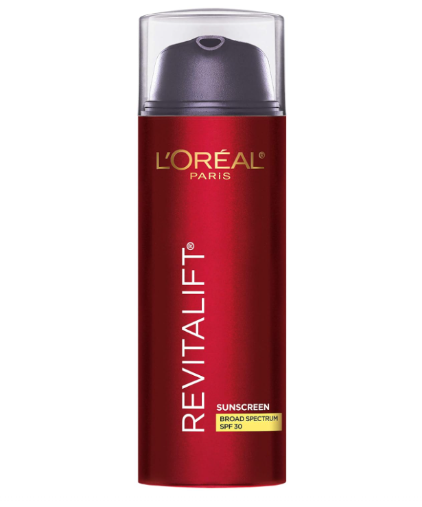 L'Oreal Paris Revitalift Triple Power Anti-Aging Broad Spectrum SPF 30 Sunscreen, Pro Retinol, Hyaluronic Acid & Vitamin C Lotion, Reduces Wrinkles 1.7 Oz