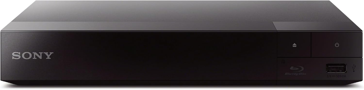 Sony BDP-S1700U Blu-ray DVD Player Dolby Digital TrueHD/DTS and DVD upscaling, with Included HDMI Cable, 2025 Model