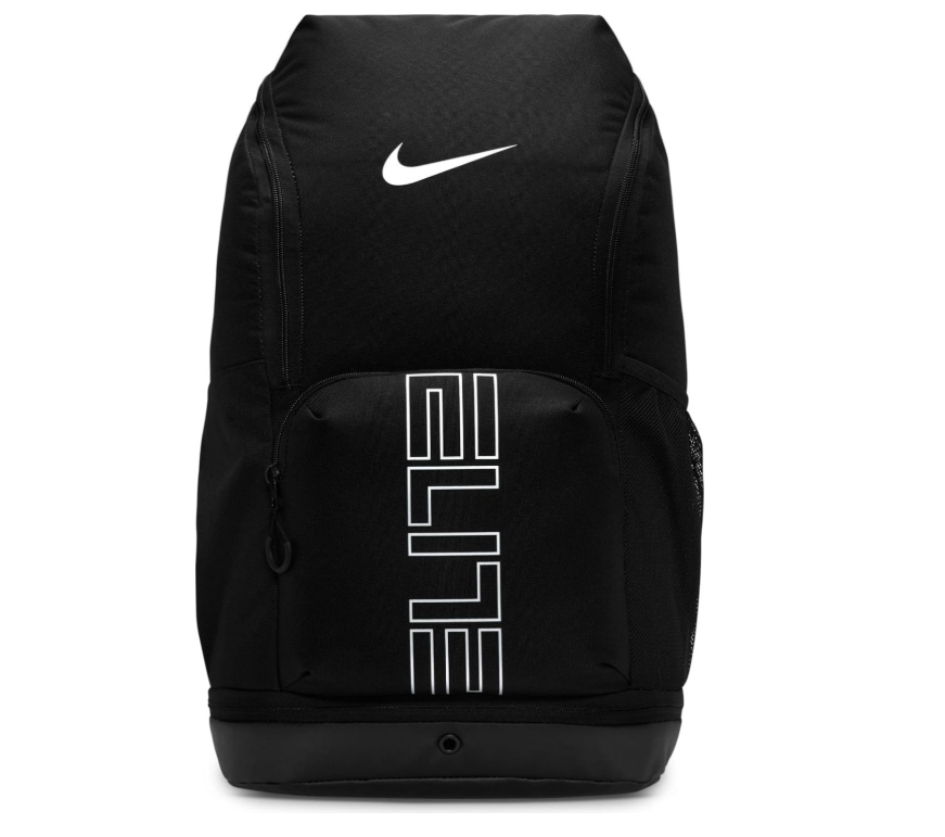 Nike Varsity Elite Backpack (32L), Black/Black/Metallic Silver, One Size