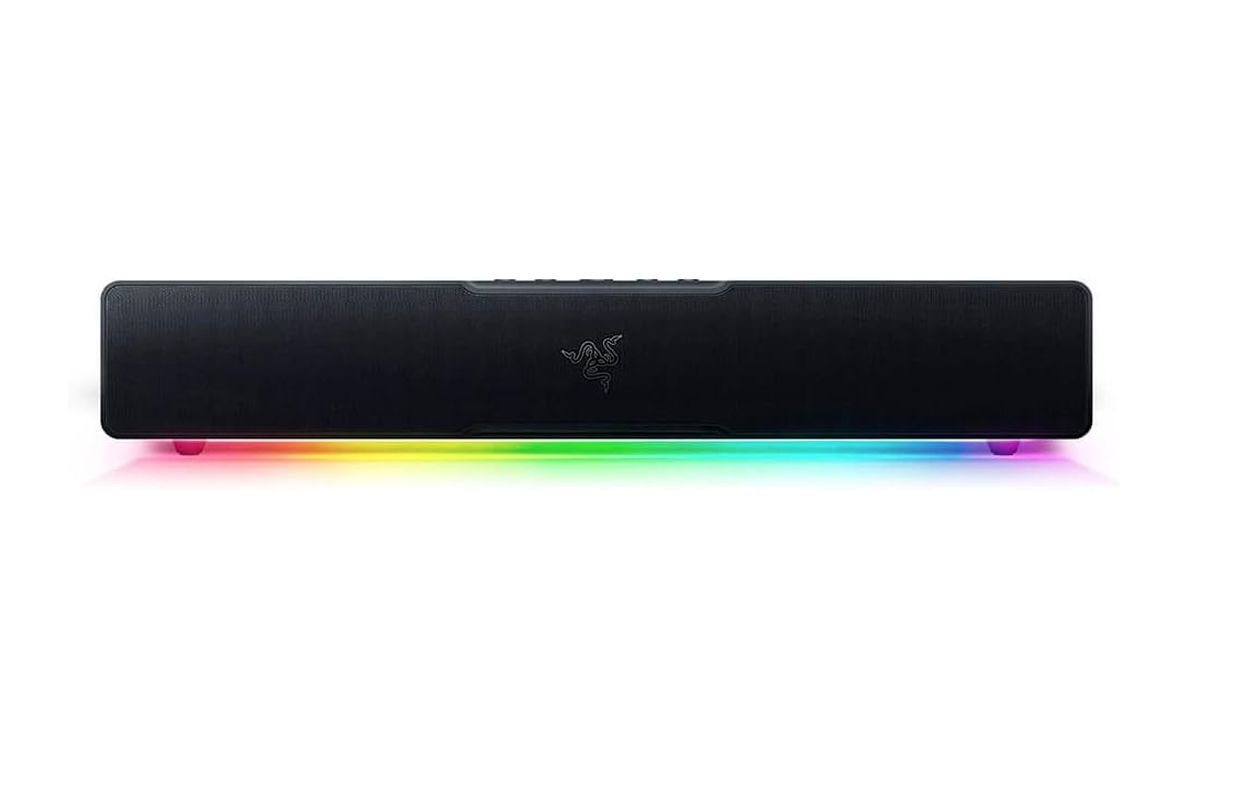 Razer Leviathan V2 X PC Soundbar with Full-Range Drivers - Compact Design - Chroma RGB - USB Type C Power and Audio Delivery - Bluetooth 5.0 - for PC, Laptop, Smartphones, Tablets & Nintendo Switch