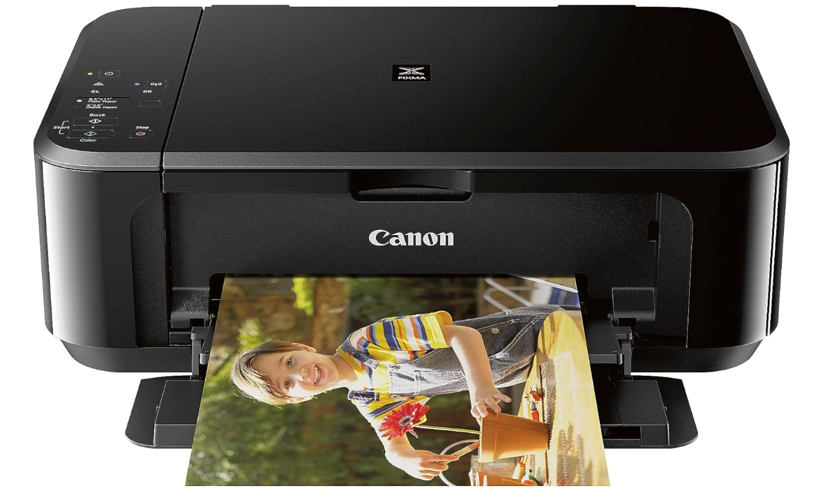 Canon Pixma MG3620 Wireless All-in-One Color Inkjet Printer with Mobile and Tablet Printing, Black